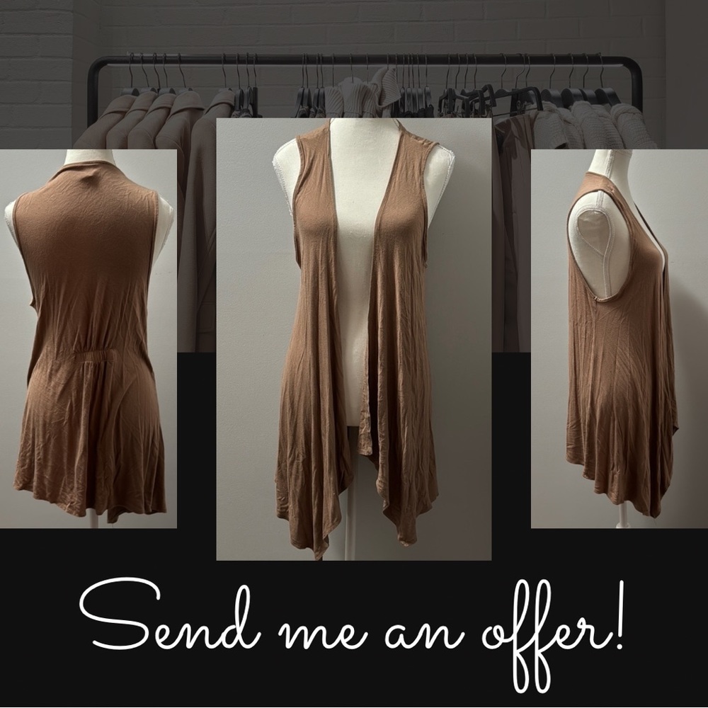 Woman’s Tank Top Cardigan